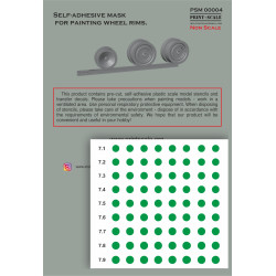 Self-Adhesive Wheel Rim Mask D. 7.1-7.9 PSM00004