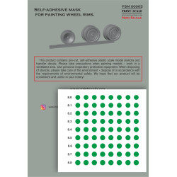 Self-Adhesive Wheel Rim Mask D. 8.0-8.8 PSM00005