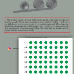 Self-Adhesive Wheel Rim Mask D. 8.0-8.8 PSM00005