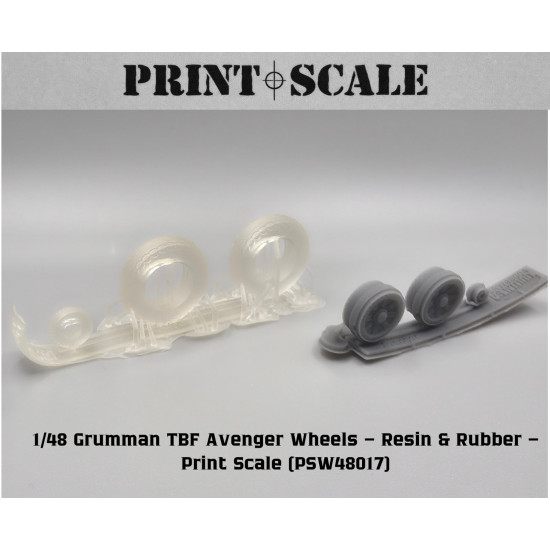 P-38 Lightning Wheels PSW32014 Scale 1/32