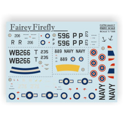 Fairey Firefly 144-017  Scale 1/144