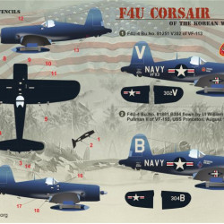 F4U Corsair of the Korean War 144-031 Scale 1/144