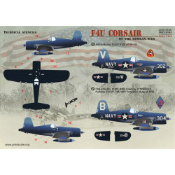 F4U Corsair of the Korean War 144-031 Scale 1/144