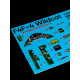 Instrumental panel F4F-4 Wildcat 3D48-019 Scale 1/48