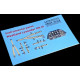 Westland Lysander Mk.III Instrument Panel 3D32-002 Scale 1/32