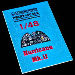 Hurricane Mk.ll 3D48-009 Scale 1:48