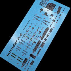 Instrumental panel Grumman A-6 Intruder 3D48-014 Scale 1/48