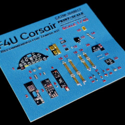 Instrumental panel F4U Corsair 3D48-017 Scale 1/48