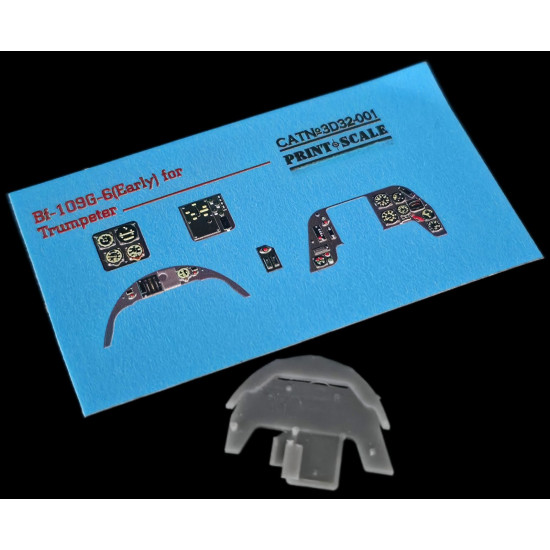 BF-109G-6 (Early) for Trumpeter 3D32-001 Scale 1/32