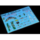 Instrumental panel F4F-4 Wildcat 3D48-019 Scale 1/48