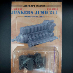 Aircraft Engines Junkers Jumo 211 Exhaust Pipe Type 3 PSR48028