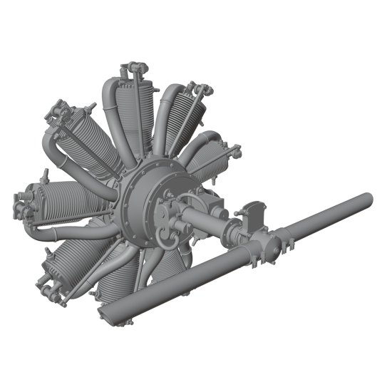 Aircraft Engines Oberursel Ur.II PSR48034 Scale 1/48 Aircraft Engines Oberursel Ur.II PSR48034 Scale 1/48