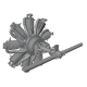 Aircraft Engines Oberursel Ur.II PSR48034 Scale 1/48 Aircraft Engines Oberursel Ur.II PSR48034 Scale 1/48