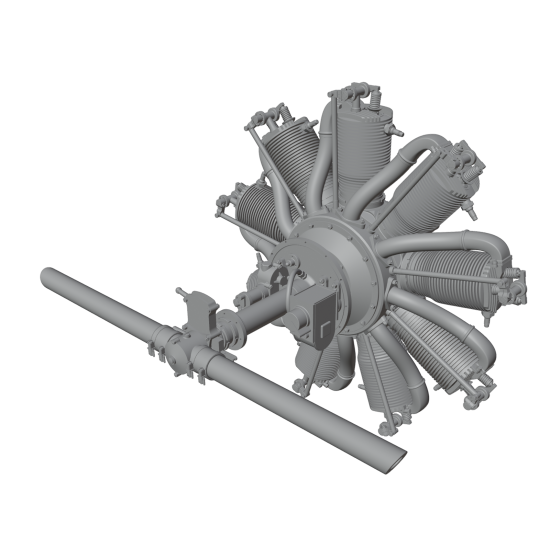 Aircraft Engines Oberursel Ur.II PSR48034 Scale 1/48 Aircraft Engines Oberursel Ur.II PSR48034 Scale 1/48