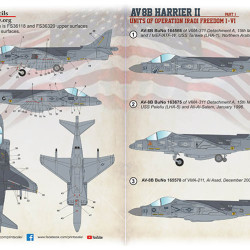 AV-8 Harrier II Part-1 48-239 Scale 1/48