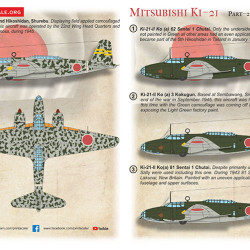 Mitsubishi Ki-21 48-274  Scale 1/48