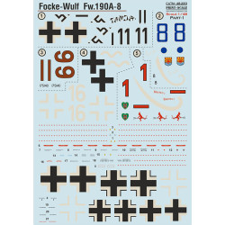 Focke Wulf FW 190A-8 Part-2  48-283  Scale 1/48