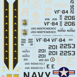 F-4B Phantom II US NAVY VF-84 "Jolly Rogers" Part 2  48-293 Scale 1/48
