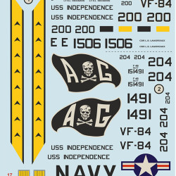 Phantom II. US NAVY VF-84 Jolly Rogers Part 1 48-300 Scale 1/48