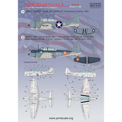 SBD Dauntless & A-24 Banshee in Combat Part-5  48-303 Scale 1/48