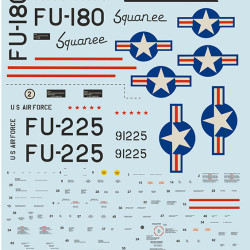 F-86A Sabres 4th Fighter Wing in Korea 48-304 Scale 1/48