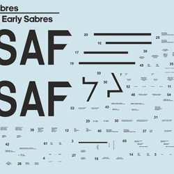 F-86A Colorful Early Sabres The complete set 2 leaf Part 4 48-311 Scale 1/48