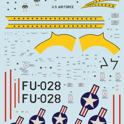 F-86A Sabres Colourful Early Sabres Part-6 48-313 Scale 1/48