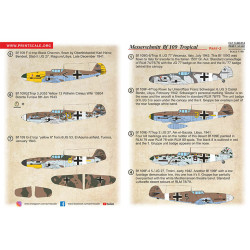 Messerschmitt Bf-109 Tropical Part-2 48-314 Scale 1/48