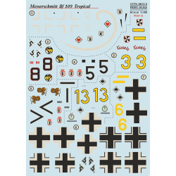 Messerschmitt Bf-109 Tropical Part-2 48-314 Scale 1/48