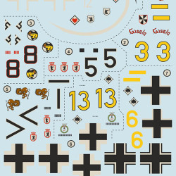 Messerschmitt Bf-109 Tropical Part-2 48-314 Scale 1/48