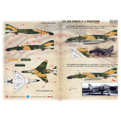 US Air Forces F-4 Phantom Part 1 48-315 Scale 1/48