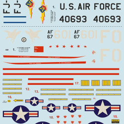 US Air Forces F-4 Phantom Part 2 48-316 Scale 1/48