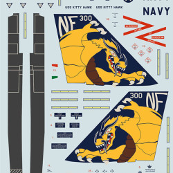 F-18 Hornet Part 1 The complete set 1.5 leaf 48-318 Scale 1/48