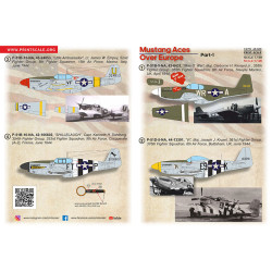 Mustang Aces Over Europe Part 1 /48-320/  Scale 1/48
