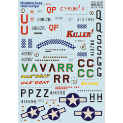 Mustang Aces Over Europe Part 2 / 48-321 / Scale 1/48