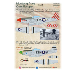 Mustang Aces Over Europe Part 3 48-322 Scale 1/48