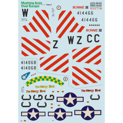 Mustang Aces Over Europe Part 3 48-322 Scale 1/48