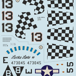 Mustang Aces Over Europe Part 4 / 48-323 / Scale 1/48