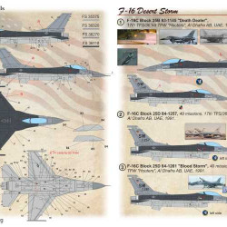 F-16 Desert Storm Part-1 48-331 1/48