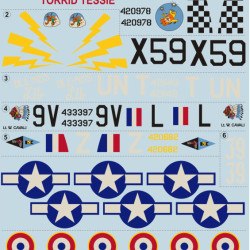 Republic P-47 Thunderbolt Part 2 72-028 Scale 1/72