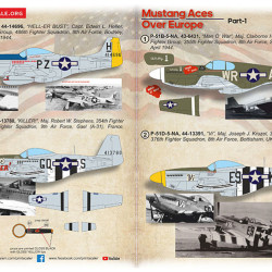 Mustang Aces Over Europe Part 1 / 72-515 / Scale 1/72