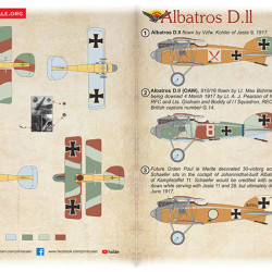 Albatros D.ll 72-528 Scale 1/72