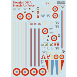 Douglas DB-7 French Air Force 72-537 Scale 1/72