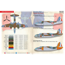 Douglas DB-7 French Air Force 72-537 Scale 1/72