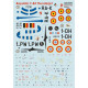 Republic F-84G Thunderjet Part-1 72-550 Scale 1/72