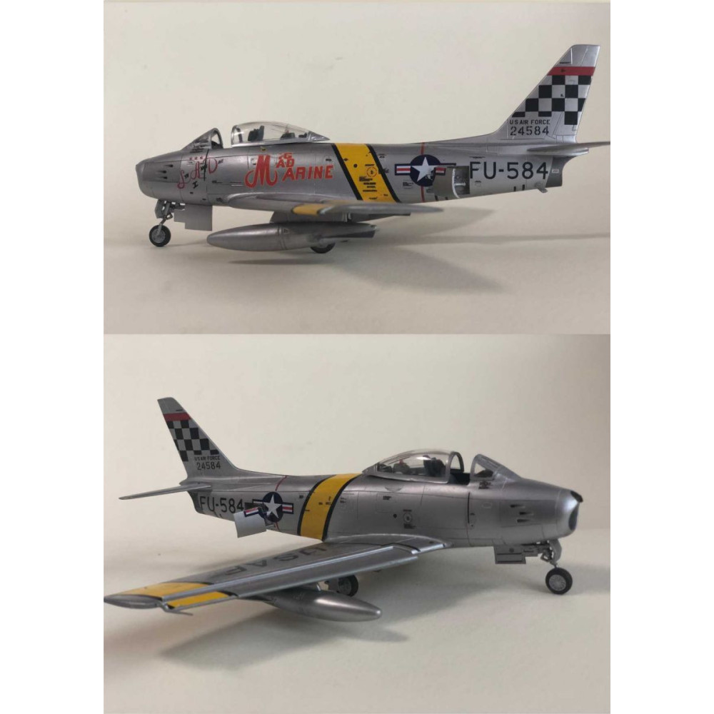 Kit Maquette Avion F-86E/F Sabre Eduard CX295 échelle 1/72 (pour Airfix) - Neuf, Origine République Tchèque