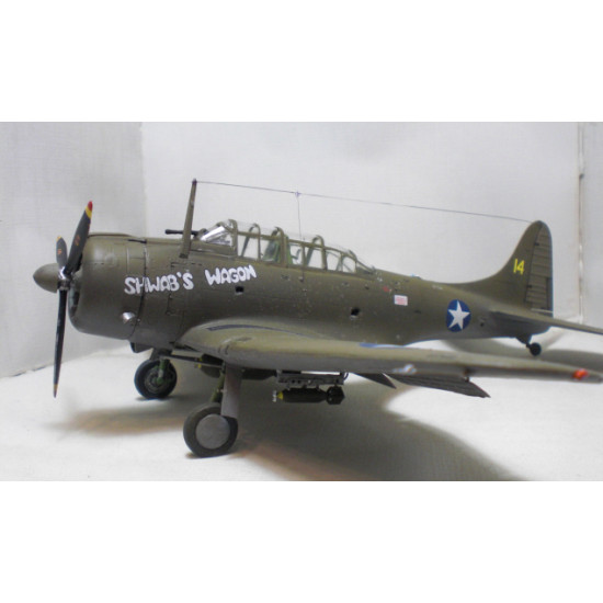 SBD Dauntless and A-24 Banshee in combat. Part 3 48-195 Scale 1/48