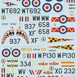Hawker Hunter 72-464 Scale 1/72