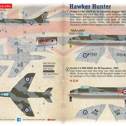 Hawker Hunter 72-464 Scale 1/72