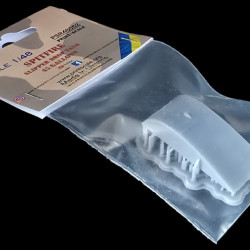 Spitfire Slipper Drop Tank 45 Gallons 3D Printed PSR48052 Scale 1/48